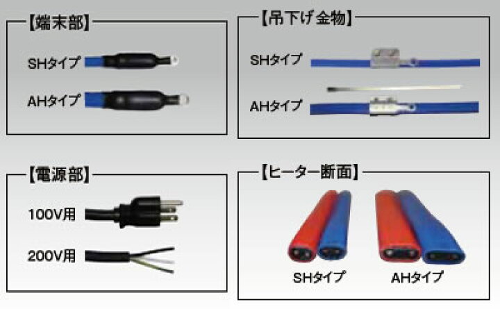 楽天市場】【アサヒ特販】アサヒ排水路ヒーターAC200V/10m(消費電力  