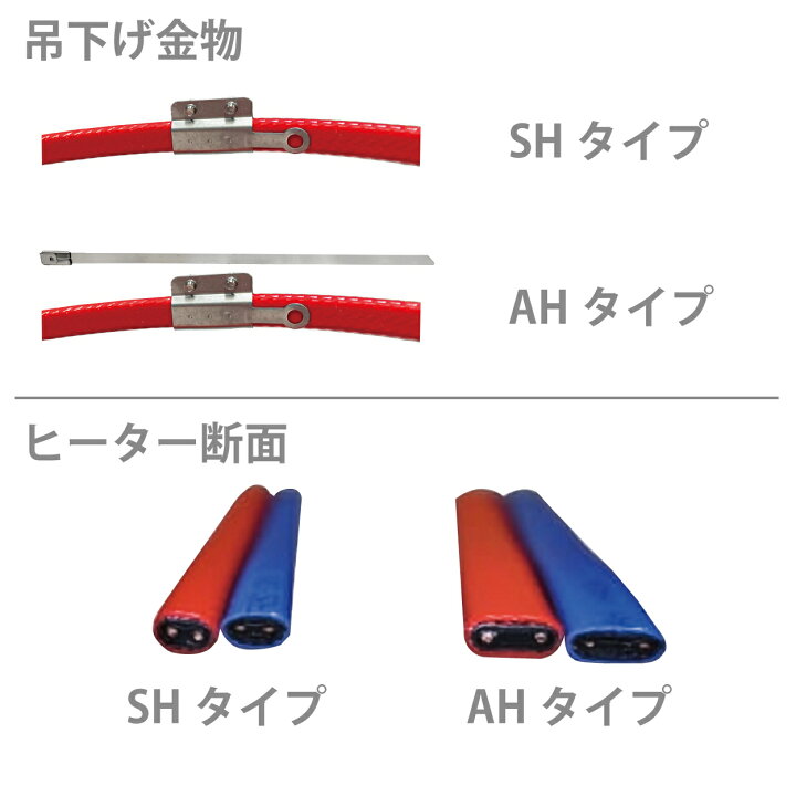 楽天市場】【アサヒ特販】アサヒ排水路ヒーターAC100V/30m(消費電力 