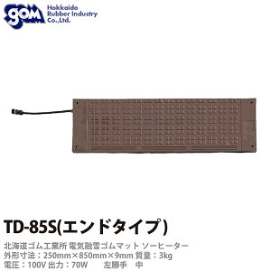 �y�k�C���S���H�Ə��z�d�C���Z��S���}�b�g�\�[�q�[�^�[�K�i�p���@�F250×850×9mm�d�ʁF3kg�o�́F110w�\�[�q�[�^�[�A���p�^�C�vTD-85S(�G���h�^�C�v)�y���[�J�[�����̈׎��Ԏw���������s�z
