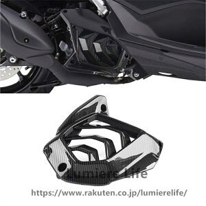 For N MAX 155 NMAX V3 2025/2026 ���[�^�[�T�C�N���p�̃J�[�{���t�@�C�o�[�����W�G�[�^�[�J�o�[�� �y�ʂőϋv����������t�����ȒP��ABS �f�ނō���Ă��萸�I�ɍ���Ă���X�^�C���b�V����