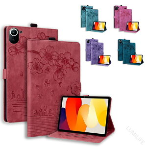 Xiaomi Pad Mini �P�[�X �蒠�^ �J�o�[ 8.8�C���`�^ �J�[�h���[ PU���U�[�� �X�^���h�@�\ �ϏՌ� ����h�~ �֗� �l�C �������� ������� �����₷�� �J�b�R���� �������� �^�u���b�g�P�[�X Pad Mini 