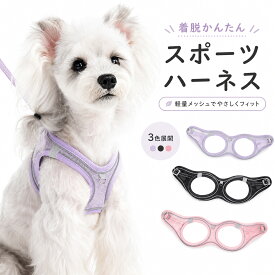 犬ハーネス リードセット 小型犬 中型犬 犬用 胴輪 ソフト マジックテープ付き 反射素材付き ペット用品 はーねす 引っ張り防止 抜けない 喉に優しい 夜間反射 調節可能 脱着簡単 軽量 メッシュ 快適 通気 耐久性 安全 散歩 しつけ 訓練 老犬介護 人気 可愛い おしゃれ