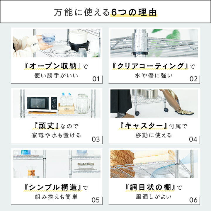 楽天市場】お得☆3台SET☆ ルミナス メーカー公式 5段 幅90 奥行45 