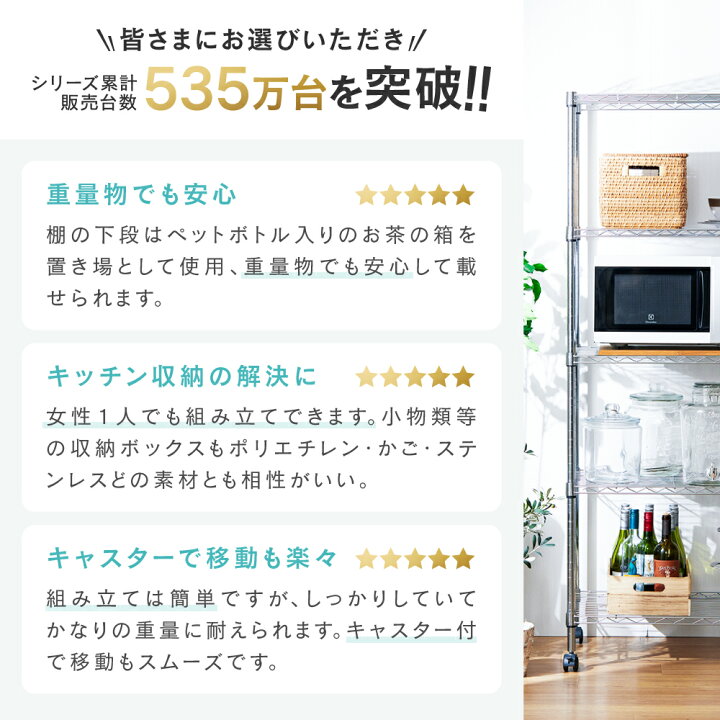 楽天市場】P10倍☆15日限定 【公式】 ルミナス スチールラック 幅90 