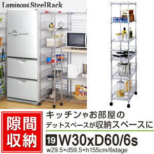 �y�G���g���[��P5�{�z �X�`�[���� �����܎��[ ���Ԏ��[ 30cm/6�i �L���X�^�[�t �L�b�`�����b�N ���Ԏ��[ �{�I ���^ �����܎��[ �}�K�W�����b�N