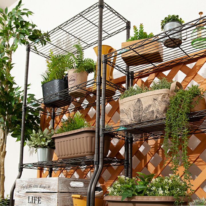楽天市場 1年間メーカー保証 フラワースタンド 屋外 ガーデンラック 4段 幅70 頑丈 錆びにくい コンパクト 室内 おしゃれ プランタースタンド バルコニーラック プランターラック ベランダ収納 園芸用品 エクステリア ガーデニング用品 フラワーラック 植物 庭 防サビ