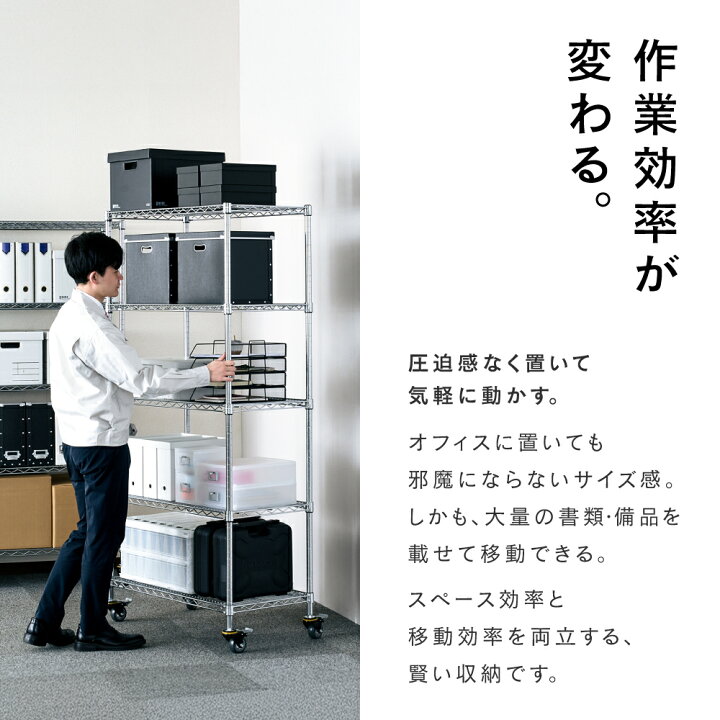 楽天市場】ルミナス レギュラー 幅80 奥行45 高さ180 5段 【メーカー 