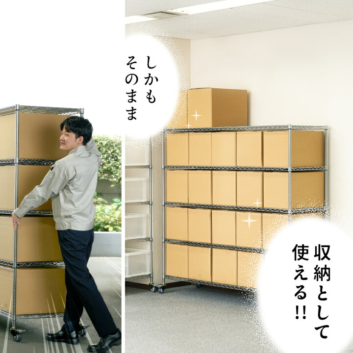 楽天市場】【公式】 ラック 業務用 幅180 5段 奥行60 ルミナス 