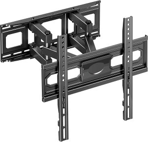 MOUNTUP テレビ壁掛け金具 移動式 26〜65インチ 耐荷重45kg 中大型 上下&左右&前後多角度調節 アーム式 tv壁掛け金具 VESA最大400×400mm対応 フルモーション式 テレビかべかけ金具