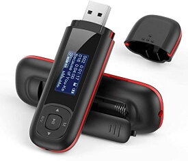 AGPTEK MP3プレーヤー 【乾電池対応】 超軽量 音楽プレイヤー デジタルオーディオプレーヤー 小型 FMラジオ 8GB内蔵容量 拡張可能