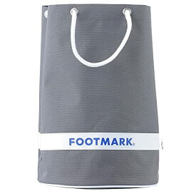 フットマーク(Footmark) スイミングバッグ 学校体育 水泳授業 スイミングスクール ラウンド2 男女兼用 18(グレー) 101481