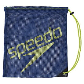 Speedo(スピード) バッグ メッシュバッグ M 水泳 ユニセックス SD96B07 ネイビーブルー