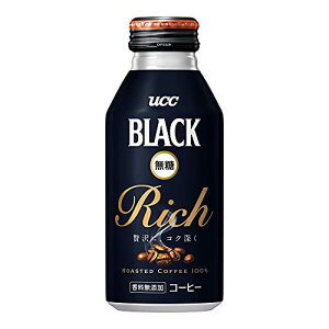 UCC BLACK RICH R 375g×24{