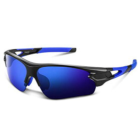[BEACOOL] スポーツサングラス 偏光レンズ 自転車 登山 釣り 野球 ゴルフ ランニング ドライブ バイク テニス スキー 超軽量 UV