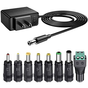 SoulBay 12V 1A ACA_v^[̌pdR[h AC100V DC 12V o1000mAy ^ [d PSEFALE