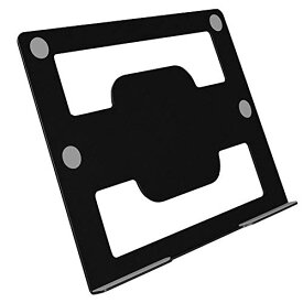 ZepSon ノートパソコンアームマウントトレイ スチール製 ノートブックホルダー VESA 75*75mm モニタアーム 取り付け穴対応 滑り