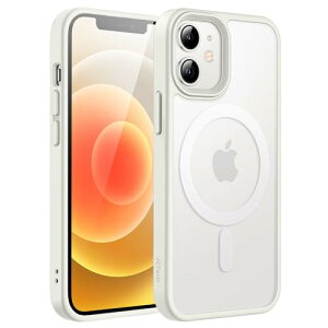 JETech iPhone 12 mini 5.4C`p }Olbg P[X MagSafeɑΉ ̃}bgw ^ ϏՌ Jo[