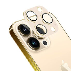 iPhone 13 Pro/Pro Maxカメラフィルム アルミ合金製＋強化ガラス レンズ全面保護 カメラカバー 0.25mm超薄 Apapey