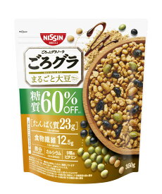 日清シスコ ごろグラ 糖質60%オフ まるごと大豆 350g×6袋