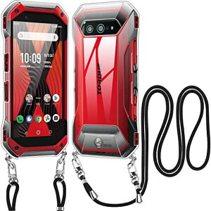 �N���A TORQUE 5G KYG01 �P�[�X �V�����_�[ Kyocera TORQUE G05 �P�[�X �X�g���b�v�t�� �X�}�z�P�[�X �ϏՌ�