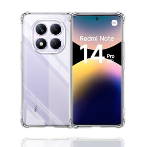 Wekrsu Ή Redmi Note 14 Pro P[X _ TPU Jo[ S UMH ςɂ [ SʕیJo[ ϏՌ