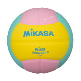 ミカサ(MIKASA) スマイルドッジボール 0号(幼児~小学生向け) 150g 黄/ピンク/緑 SD00-YP 推奨内圧0.10~0.15(k