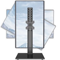 MOUNTUP モニターアーム 置き型 PCモニタースタンド 1画面 13～42インチ対 小型テレビスタンド 耐荷重15k…