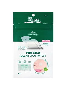 VTCOSMETICS(ブイティコスメテックス) VT スポットパッチ 3種 敏感肌 肌荒れスキンケア 毛穴ケア シート状美容液 (プロCICA