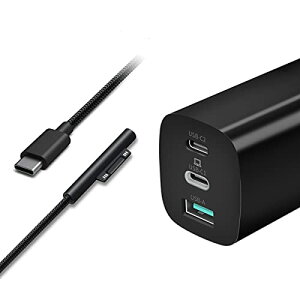 Sisyphy USB Type C GaN 65W [d }CN\tg Surface ΉASurface Pro 10/7/6/5/4