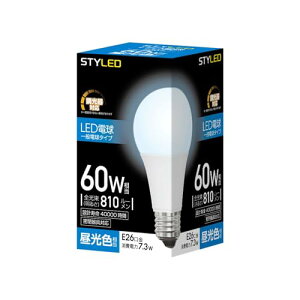 X^Ch LEDd Ή ʓd^Cv a26mm 60W` F Lz^Cv Ή HA8D26D1