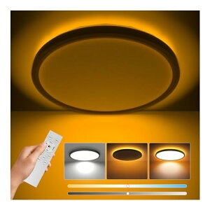 Coizabera LED�V�[�����O���C�g 6�� 3600lm �Ԑڌ��t�� ��铔 �������ȓV��Ɩ� ��30cm �����E���F�@�\ �ɔ��f�U�C��