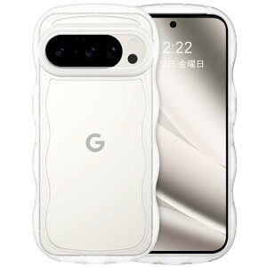 GUAGUA Google Pixel 10 Pro XL�P�[�X �N���A �E�F�[�u �s�N�Z�� 10 �v��XL �\�t�g TPU ���˂��� ������
