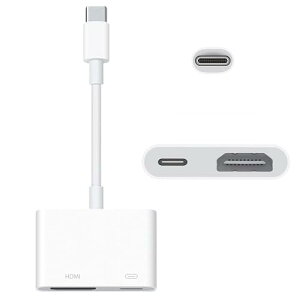 3�N��Type-c iPhone HDMI�ϊ��P�[�u�� �^�C�vc HDMI iPhone 16/15�AiPad�AMacBook4K �x���Ȃ�����