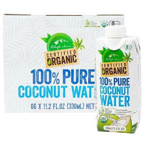 �V�F�t�Y�`���C�X �I�[�K�j�b�N�R�R�i�b�c�E�H�[�^�[330ml (6�{/1��) ���Y�� Organic 100%pure coconut wate