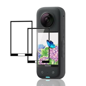 2���Z�b�g �Ή� Insta360 x3 �K���X�t�B���� ���{���Ɏq �d�x9H �Ή� Insta360 x3 �t�B���� �����K���X �t�� �ی�t
