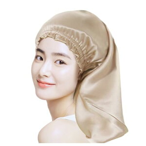 [KOTIMZO] �V���N �i�C�g�L���b�v �w�A�L���b�v 100% �V���N ���^�f�U�C�� �V���N�i�C�g ���C�y�� �ێ����� �A�Q�p �J�[�L 60