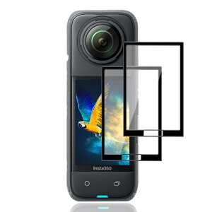 2���Z�b�g �Ή� Insta360 X5/Insta360 X4 �ی�t�B���� �K���X�t�B���� 2�� �d�x9H ���{���Ɏq�� �Ή� Inst