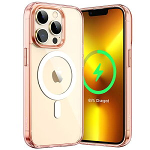 JETech iPhone 13 Pro �}�O�l�b�g �P�[�X(6.1�C���`�p) MagSafe ���C�����X�[�d�Ή� �Ռ��z�� �o���p�[�J�o�[ ��