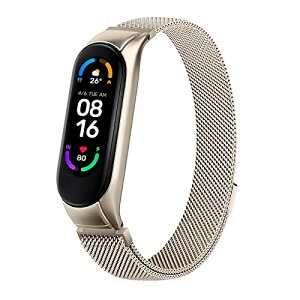 [Vancle] �R���p�`�u�� Xiaomi Mi Band 6 / Mi Band 5 �o���h �����o���h �X�e�����X�� ���C���[�v�X �x���g