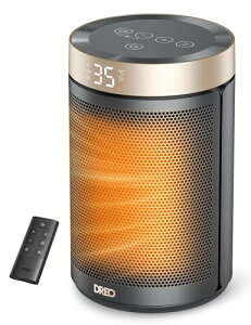 DREO �Z���~�b�N�q�[�^�[ ���^ �����q�[�^�[�E2025�~�V�^ �d�C�t�@���X�q�[�^�[ �y�� ECO�P�����[�h �ߓd40% 1200W~10��/