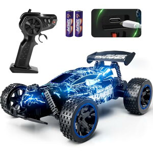 Tecnock ���W�R���J�[ �q������ USB-C���ڏ[�d�� ���W�R�� �������� �� �I�t���[�h 2.4Ghz RC�J�[ �a���� �v���[���g (