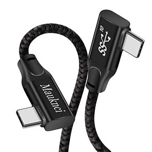 Mauknci Type C to Type C �P�[�u�� L�� PD�Ή� 100W/5A ���}���[�d USB3.1 Gen2 �^�C�vc �P�[�u