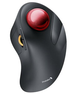 ProtoArc EM03 NL �g���b�N�{�[���}�E�X �l�����w �É� ���� 2.4G��Bluetooth���Ή� 3�䓯���ڑ� ���C�����X�}�E�X