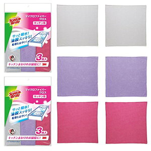3M �ӂ��� �N���X �L�b�`�� �}�C�N���t�@�C�o�[ 6�� �X�R�b�`�u���C�g KPF-11 6P