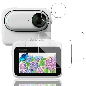 2+2���Z�b�g �Ή� Insta360 Go3 �K���X�t�B���� + �J�����t�B���� ���{���Ɏq �d�x9H �Ή� Insta360 Go3 �t�B��