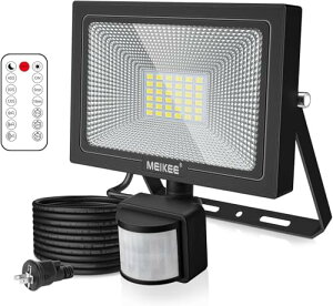 MEIKEE2023�N���� �����R������Z���T�[���C�g ���O �l���Z���T�[���C�g �h�ƏƖ� 30W 3000LM ������ �펞�_���@�\ PIR�l