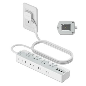 �d���^�b�v �}�O�l�b�g �����R�[�h 2m ���^�v���O �������� �R���Z���g usb�t�� �e�[�u���^�b�v TESSAN 8��AC�� 1��Type-