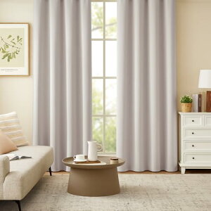 Joydeco �Ռ��J�[�e�� 2���g ���C�g�x�[�W�� ��100cm*��200cm �s���`�v���[�c �J�[�e�����[���Ή� �h�� �ۉ� �ȃG�l �Q��