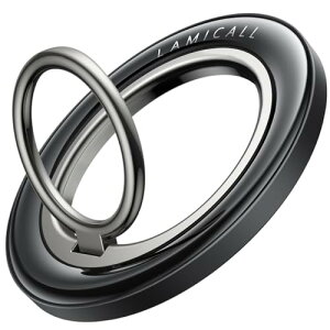 2025���ǌ^ Lamicall MagSafe�Ή� �����O : �}�O�l�b�g�� �X�}�z �����O �}�O�Z�[�t �X�}�z �O���b�v magsafe �z