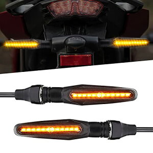 KEMIMOTO �o�C�N LED �E�C���J�[ �X���[�N�����Y �����A���o�[ 12V ���P�x IP67�h�� ��R�t�� �ėp�^ 2�Z�b�g M10